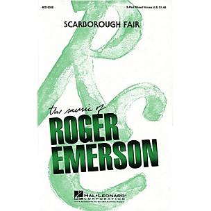 Hal Leonard Scarborough Fair 3-Part Mixed arranged by Roger Emerson