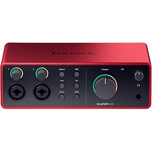 Focusrite Scarlett 4i4 4th Gen USB-C Audio Interface