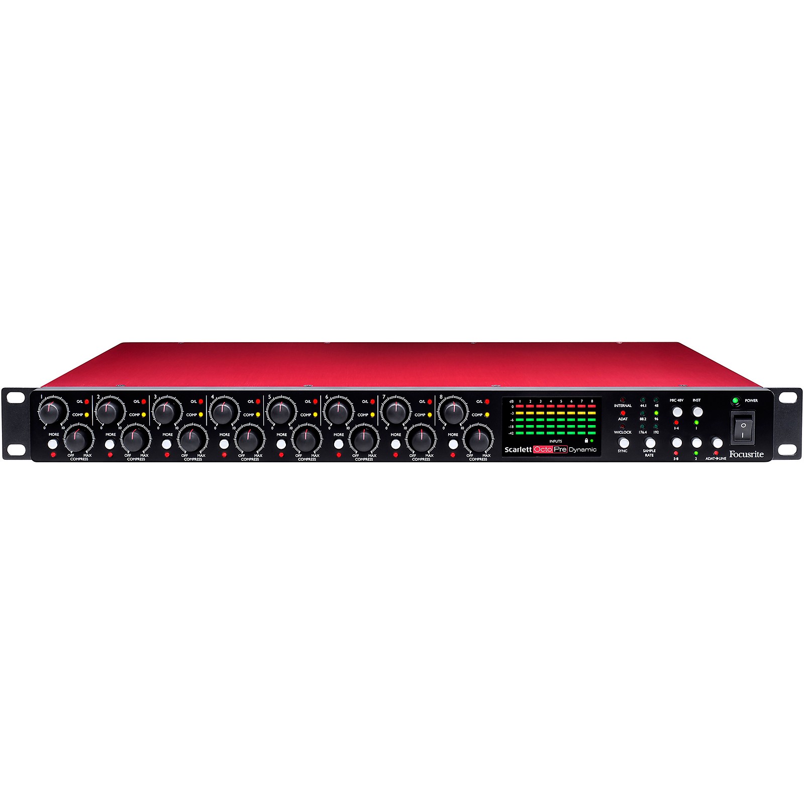 Focusrite Scarlett Octo Pre 8チャンネル Scarlett OctoPre | Focusrite