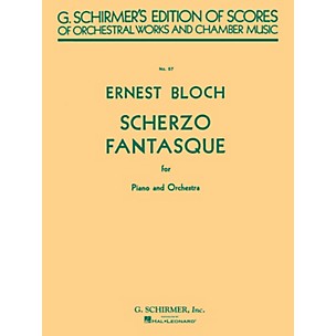G. Schirmer Scherzo Fantasque (Study Score No. 57) Study Score Series Composed by Ernst Bloch