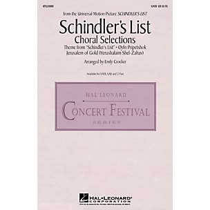 Hal Leonard Schindler's List (Choral Selections) SATB