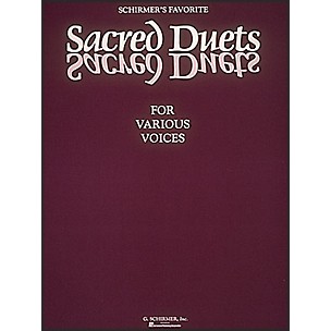 G. Schirmer Schirmer's Favorite Sacred Duets for Various Voices