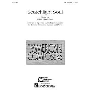 Edward B. Marks Music Company Searchlight Soul (Settings of 5 poems by Michigan Students) TBB Composed by William Bolcom