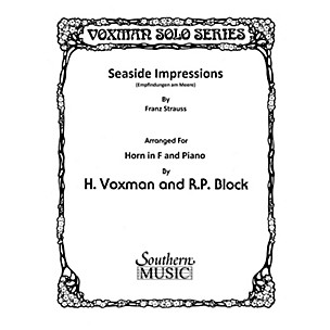 Southern Seaside Impressions (Horn) Southern Music Series Arranged by Himie Voxman