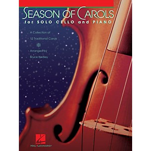 Hal Leonard Season of Carols (Easy Solo Cello and Piano) Instrumental Folio Series