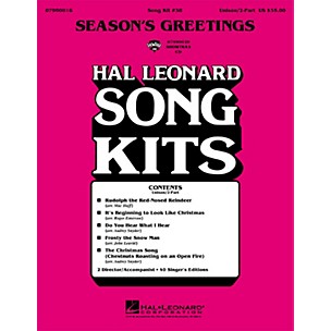 Hal Leonard Season's Greetings (Song Kit #38) ShowTrax CD Arranged by Various Arrangers