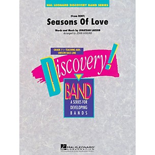 Hal Leonard Seasons of Love (from Rent) Concert Band Level 1 1/2 Arranged by John Higgins