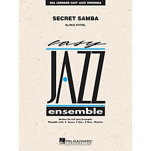 Hal Leonard Secret Samba Jazz Band Level 2 Composed by Rick Stitzel