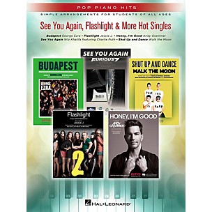 Hal Leonard See You Again, Flashlight & More Hot Singles for Easy Piano