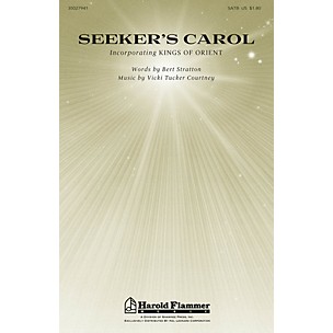 Shawnee Press Seeker's Carol SATB composed by Vicki Tucker Courtney