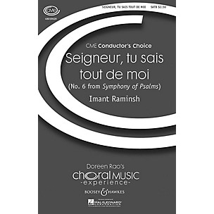 Hal Leonard Seigneur, Tu Sais Tout de Moi SATB