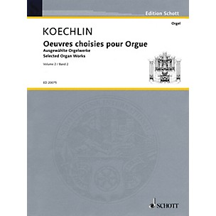 Schott Selected Organ Works - Volume 2 Organ Collection Series