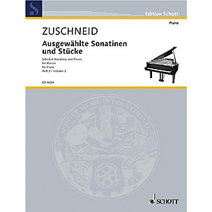 Schott Selected Sonatinas Vol. 3 Schott Series