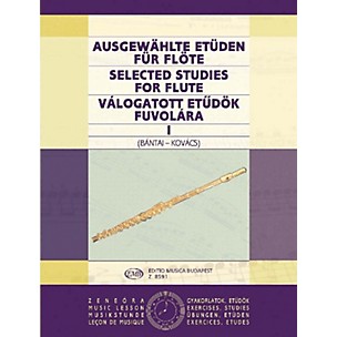 Editio Musica Budapest Selected Studies for Flute - Volume 1 EMB Series