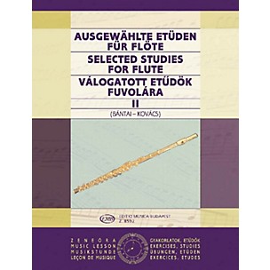 Editio Musica Budapest Selected Studies for Flute - Volume 2 EMB Series