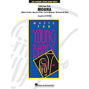 Hal Leonard Selections from Moana - Young Concert Band Level 3 by Jay Bocook