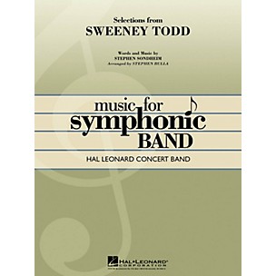 Hal Leonard Selections from Sweeney Todd Concert Band Level 4 Arranged by Stephen Bulla