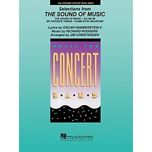 Hal Leonard Selections from The Sound of Music Concert Band Level 4 Arranged by James Christensen
