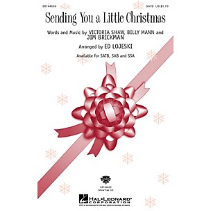 Hal Leonard Sending You a Little Christmas ShowTrax CD by Jim Brickman Arranged by Ed Lojeski