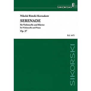 SIKORSKI Serenade, Op. 37 (Violoncello and Piano) String Series