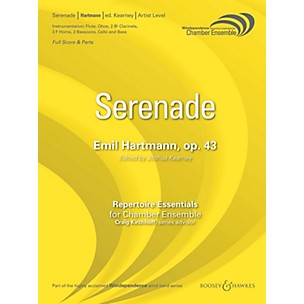 Boosey and Hawkes Serenade, Op. 43 (Score Only) Concert Band Level 5 Composed by Emil Hartmann