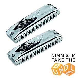 SEYDEL Set of 7 - FAVORITE Harmonicas and Softcase