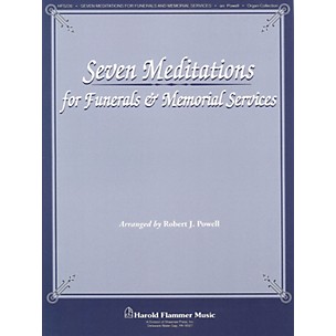 Shawnee Press Seven Meditations for Funerals and Memorial Services arranged by Robert J. Powell