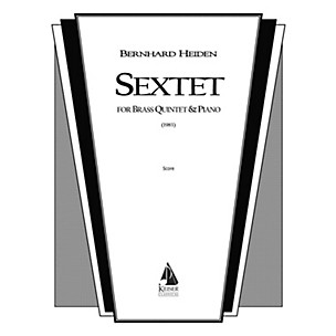 Lauren Keiser Music Publishing Sextet (Brass Ensemble) LKM Music Series by Bernhard Heiden