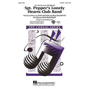 Hal Leonard Sgt. Pepper's Lonely Hearts Club Band ShowTrax CD by The Beatles Arranged by Alan Billingsley