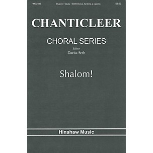 Hinshaw Music Shalom SATB DV A Cappella composed by Elio Bucky