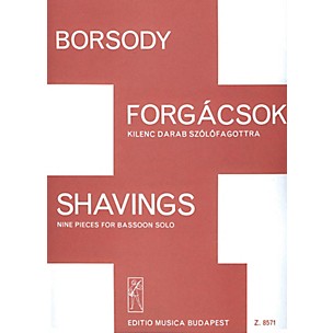Editio Musica Budapest Shavings EMB Series