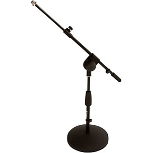 Quik-Lok Short Round Base Telescopic Boom Stand