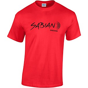 SABIAN Short Sleeve Logo Tee Canvas Red