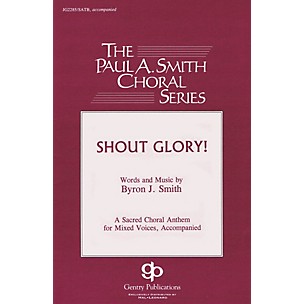 Gentry Publications Shout Glory! Accompaniment CD Composed by Byron Smith