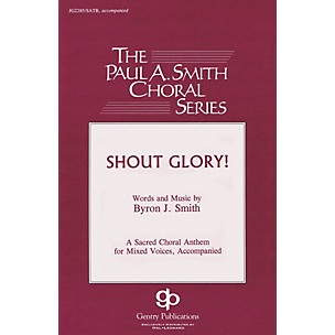 Gentry Publications Shout Glory! RHYTHM SECTION PARTS Composed by Byron Smith