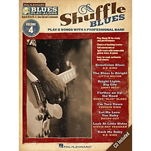 Hal Leonard Shuffle Blues (Blues Play-Along Volume 4) Blues Play-Along Series Softcover with CD Performed by Various