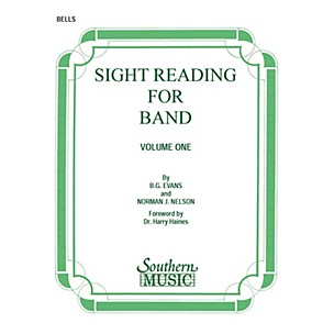 Southern Sight Reading for Band, Book 1 (Bells) Concert Band Level 2 Composed by Billy Evans