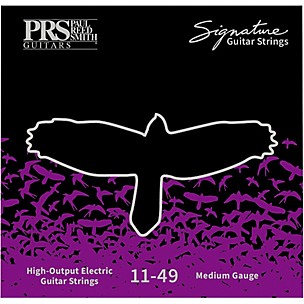 PRS Signature Electric Guitar Strings, Medium (.011-.049)