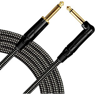 Livewire Signature Guitar Cable Straight/Angle Black and Gray
