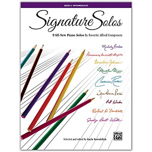 Alfred Signature Solos, Book 4 Intermediate