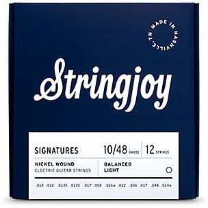 Stringjoy Signatures 12 String Nickel Wound Electric Guitar Strings