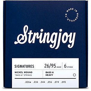 Stringjoy Signatures Bass VI Nickel Wound Guitar Strings