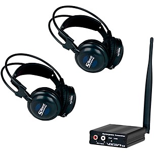 VocoPro Silent Event Package with One Transmitter and Two Wireless Headphone Receivers