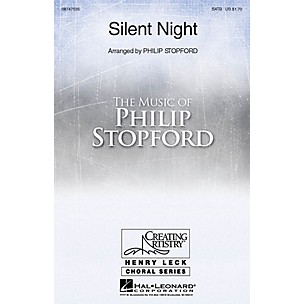 Hal Leonard Silent Night SATB arranged by Philip Stopford