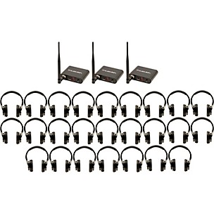 VocoPro SilentDisco-325 Package With 25 Headphones