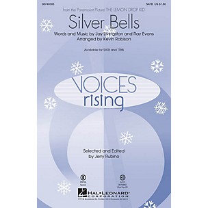 Hal Leonard Silver Bells SATB arranged by Kevin Robison