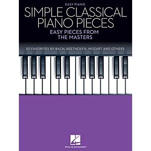 Hal Leonard Simple Classical Piano Pieces (Easy Pieces from the Masters) Easy Piano Songbook