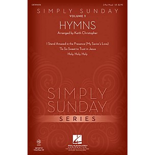 Hal Leonard Simply Sunday (Volume 1 - Hymns) 2 Part Mixed arranged by Keith Christopher