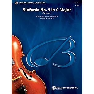 Alfred Sinfonia No. 9 in C Major String Orchestra Grade 4 Set