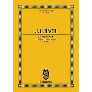 Eulenburg Sinfonia in D Major, Op. 18/4 (Study Score) Schott Series Composed by Johann Christian Bach